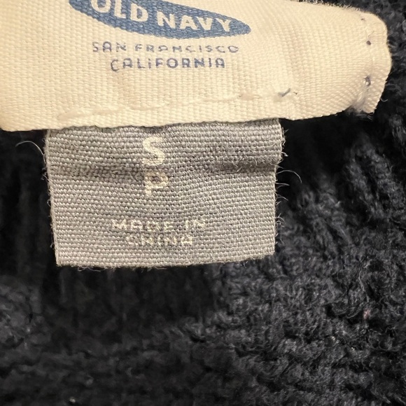Women’s Navy Blue Crewneck Sweater | Size Small - Picture 2 of 3